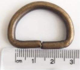 Angel Çanta Aksesuar Angel Bag Accessory D Ring 2.5 Cm Antique
