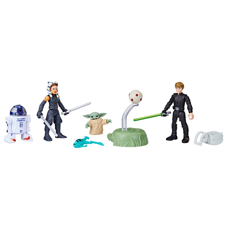 STAR WARS مجموعة شخصيات أكشن من حرب النجوم ميسيون فليت بمقياس 25 بوصة مع 4 شخصيات و7 إكسسوارات لألعاب الأولاد والبنات بعمر 4 سنوات - Image 3