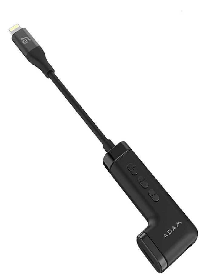 ADAM ELEMENTS ADAM ELEMENTS iLinio Lightning and Aux and Charging Adapter Black  - Image 3