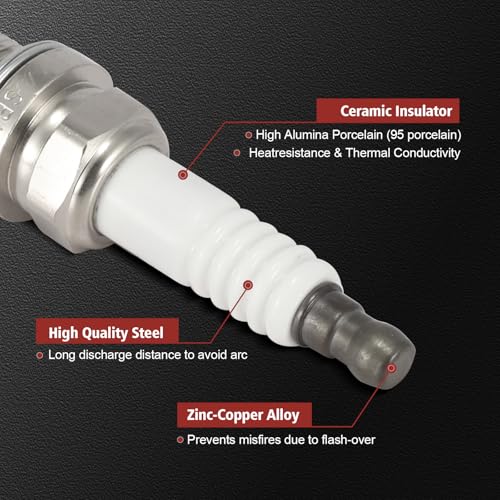 KacuYelin UF550 Ignition Coil Pack and Iridium Spark Plugs Set of 6 Compatible with Infiniti EX35 Q50 G25 FX35 QX60 Nissan Altima Maxima 2007-2020 Replaces#C1670, 22448-JA10C - Image 4