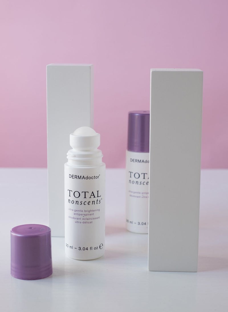DERMAdoctor Total Nonscents Ultra-Gentle Brightening Antiperspirant for Sensitive Skin & Hyperpigmentation 90 mL - Image 2