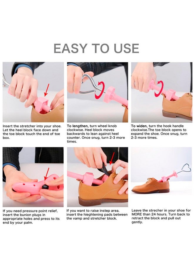 LANNEY Shoe Stretcher for Women & Men Wide Feet - Premium Shoe Expander Widener Stretch Length Width - Image 4