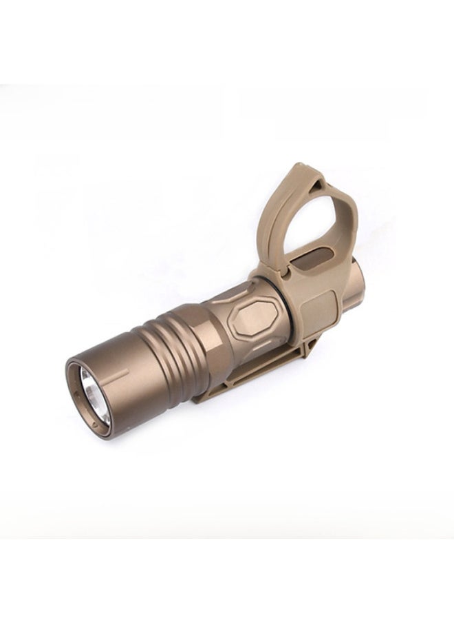 Generic - Tactical Flashlight Portable Ring 1 Inch Nylon Adapter Multi-model 2.2cm Inner Diameter Compatible-Color:Black-YR160 - Image 1