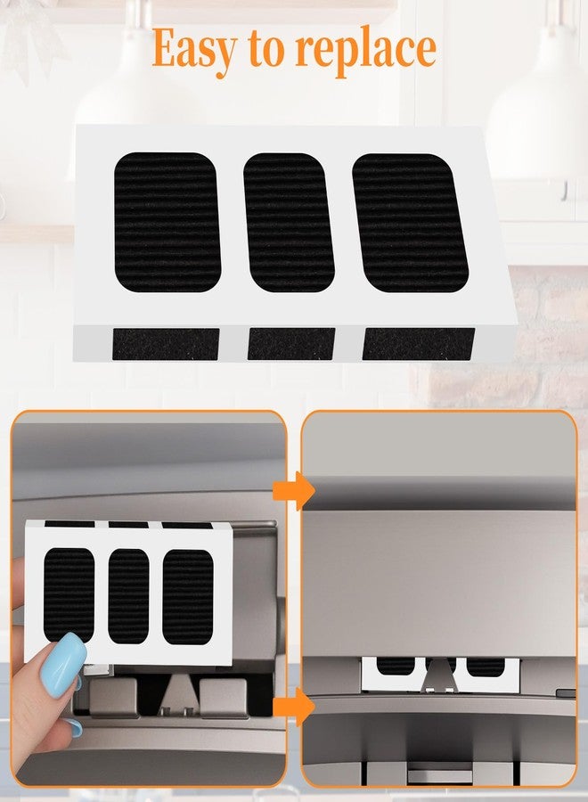 عبوة من 10 فلاتر هواء بديلة للثلاجة، متوافقة مع طرازات Pure-air Ultra 2 و Pure-air Ultra 2 و Pure-air Ultra ii و Electro-lux 242047805 و 5303918847 و EAP12364179 - Image 3
