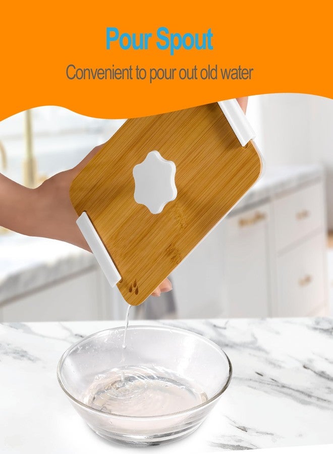 Valleyhike Tofu Press - Tofu Press Dishwasher Safe, Vegan Gifts Tofu Presser for Removing Water from Tofu Extra Firm Organic, Tofu Maker Mold for Pressing Out Water from Firm, and Extra Firm Tofu - BPA Free - Image 5