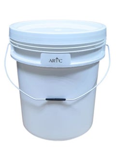 ARTC Plastic Pail Paint Bucket White  - Image 1