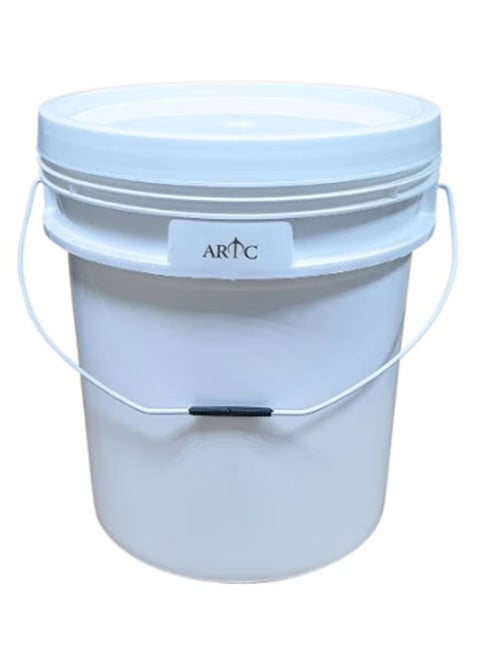 Plastic Pail Paint Bucket White