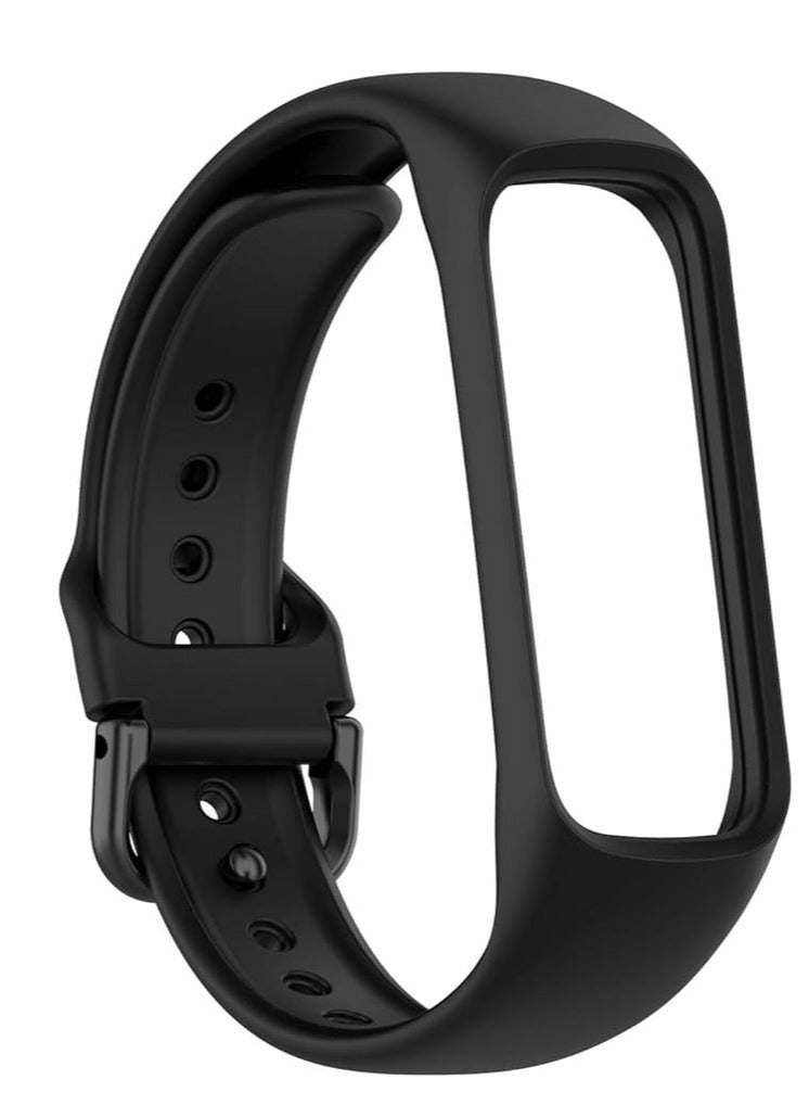Compatible for Samsung Galaxy Fit 2 for Women Men, Breathable Soft Silicone Sport Wristband Adjustable Replacement Band  - Image 1