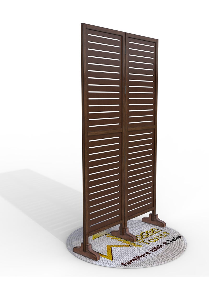 Wooden Twist Premium Solid Wood Room Divider  - Image 4