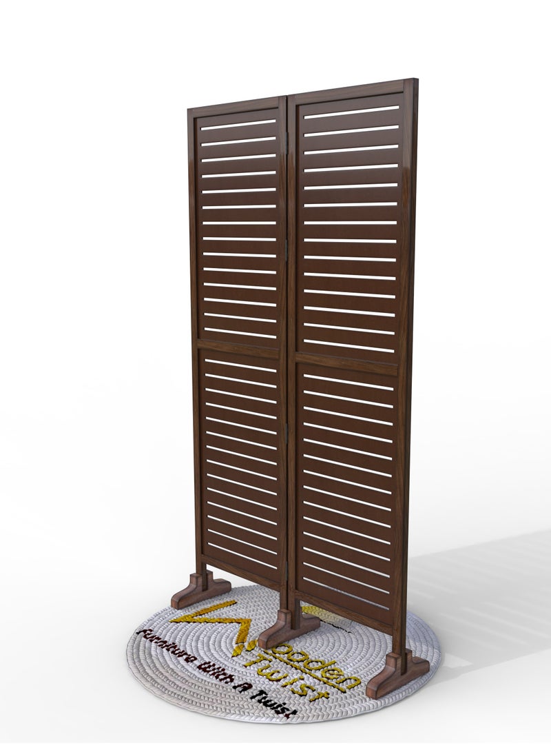 Wooden Twist Premium Solid Wood Room Divider  - Image 5