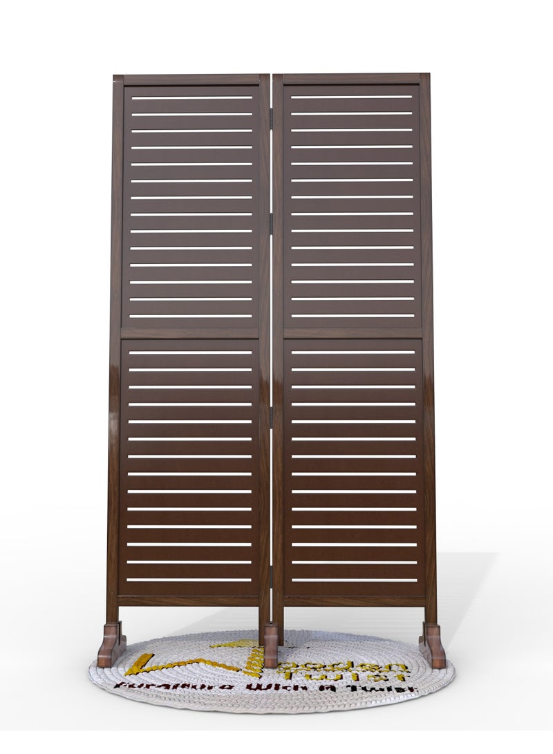 Wooden Twist Premium Solid Wood Room Divider  - Image 3