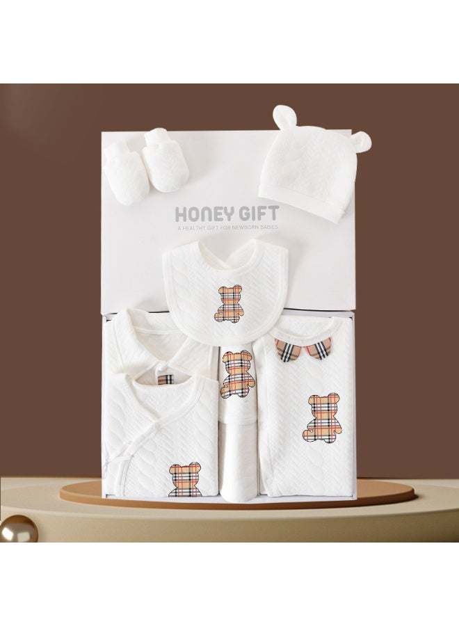 DOOKOO 23PCS Newborn Baby Gift Set, Newborn Layette Gift Set for Boys and Girls, Babies Essential Clothes Accessories with Baby Blanket, 100% Premium Cotton, for Spring Summer Autumn Winter - Image 4