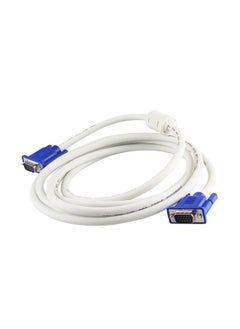 Taimi VGA Male To Male Adapter Cable 1.5m Blue/White  - Image 1
