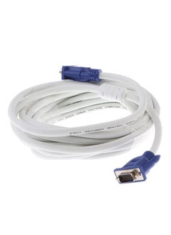 Taimi VGA Male To Male Adapter Cable 1.5m Blue/White  - Image 2