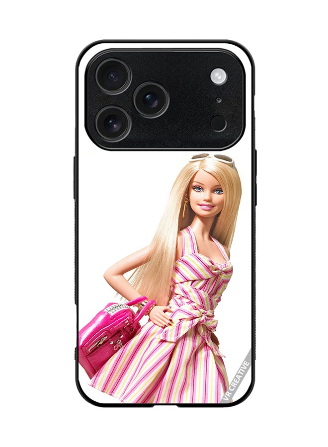 VR CREATIVE Protective Case Cover For Apple iPhone 17 Pro Barbie Design Multicolour
