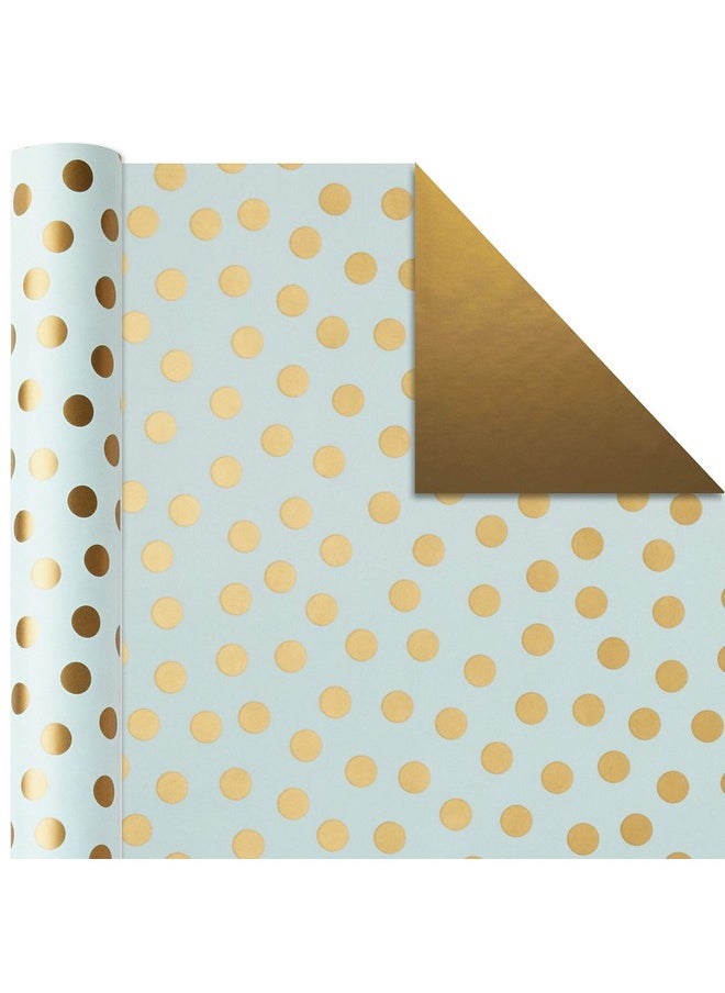 Hallmark - Hallmark Wrapping Paper Rolls for Graduation, Wedding, Birthday, Baby Shower, Bridal Shower - Foil Metallic Pastel Gift Wrap Paper (Set of 3 Reversible Rolls: 120 sq. ft. ttl.) - Image 1