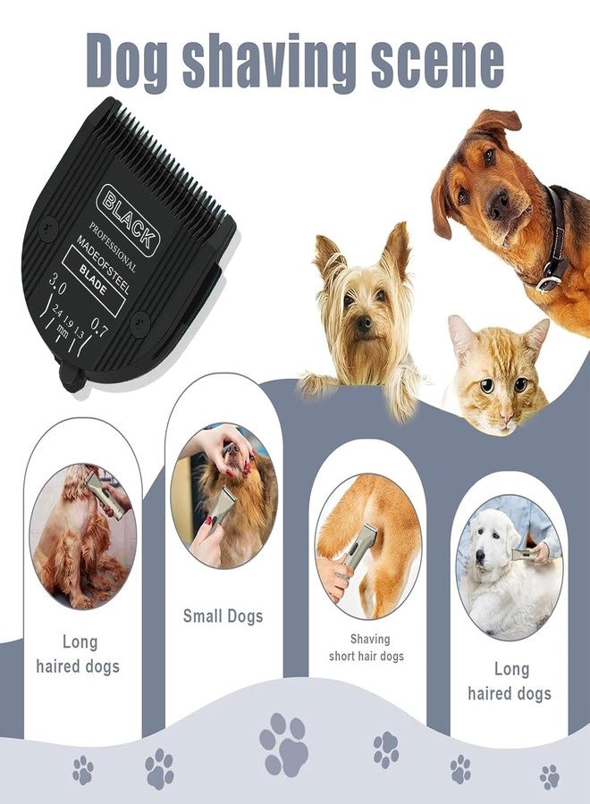 كولورسكي شفرات بديلة قابلة للتعديل 5 في 1 من كولورسكي، قطعة واحدة، متوافقة مع ماكينات قص الشعر Wahl 5 في 1 Bravura، Chromado، Creativa، Figura، Motion، Supergroom (أسود) - Image 5