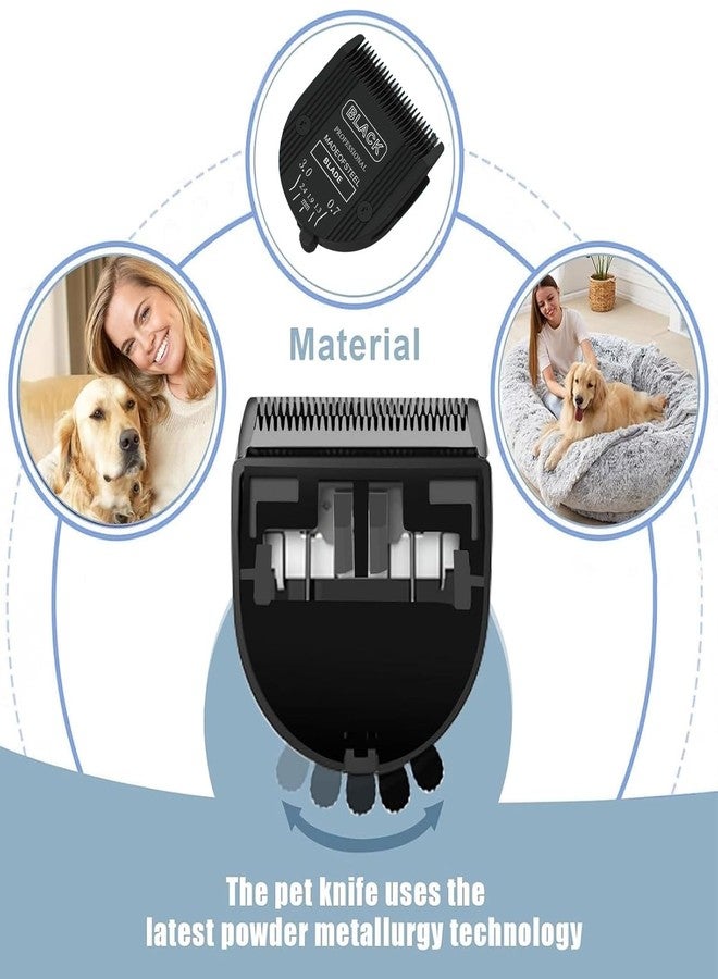 كولورسكي شفرات بديلة قابلة للتعديل 5 في 1 من كولورسكي، قطعة واحدة، متوافقة مع ماكينات قص الشعر Wahl 5 في 1 Bravura، Chromado، Creativa، Figura، Motion، Supergroom (أسود) - Image 2
