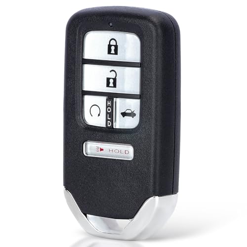 Beefunny Replacement Remote Keyless Entry Key Fob for Honda Accord 2018 2019 2020 2021 Insight 2019 2020 2021 FCC ID:CWTWB1G0090 PN: 72147-TVA-A21 72147-TVA-A01 5Buttons 433.92MHz FSK 4A Chip - Image 1
