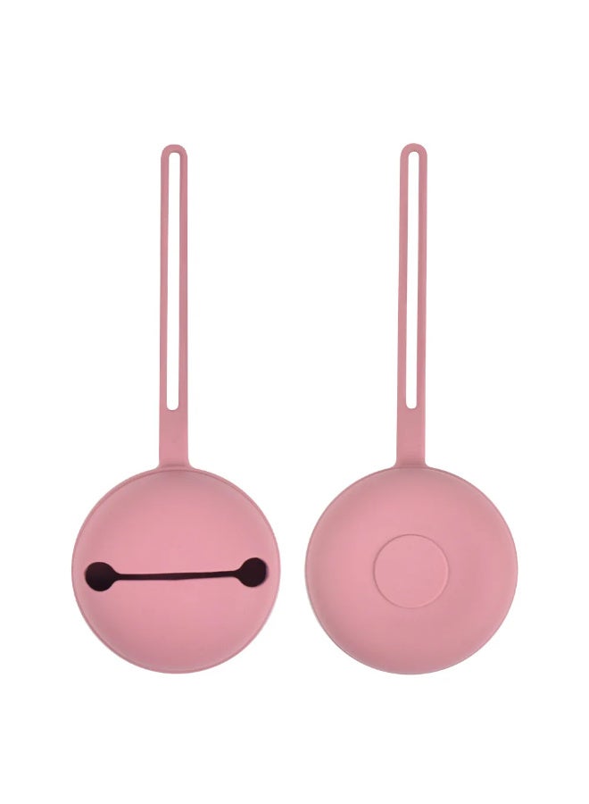 MiniMe Pacifier Shield Case | 0-24 Months | Rosy | BPA-free silicone | Compact & Portable Design | Hygienic Storage for Pacifiers | Easy to Open & Close | Lightweight & Durable | Baby Essentials. - Image 2