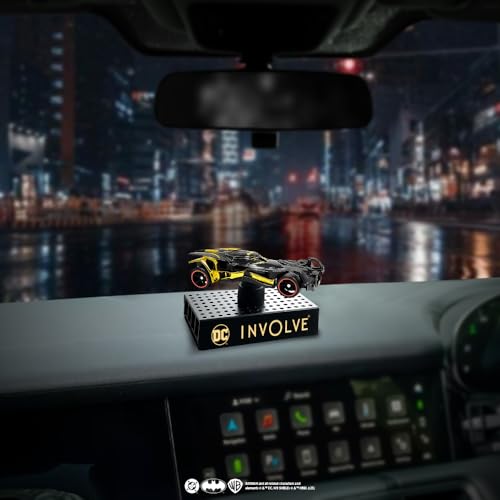 Involve your senses Involve DC 2016 Batfleck Batmobile Drift Car Perfume | OFFICIAL DC MERCHANDISE | Car Dashboard Toy | Car dashboard Decoration Items | Drift car for Dashboard | Car Accessories 2025 - Image 2