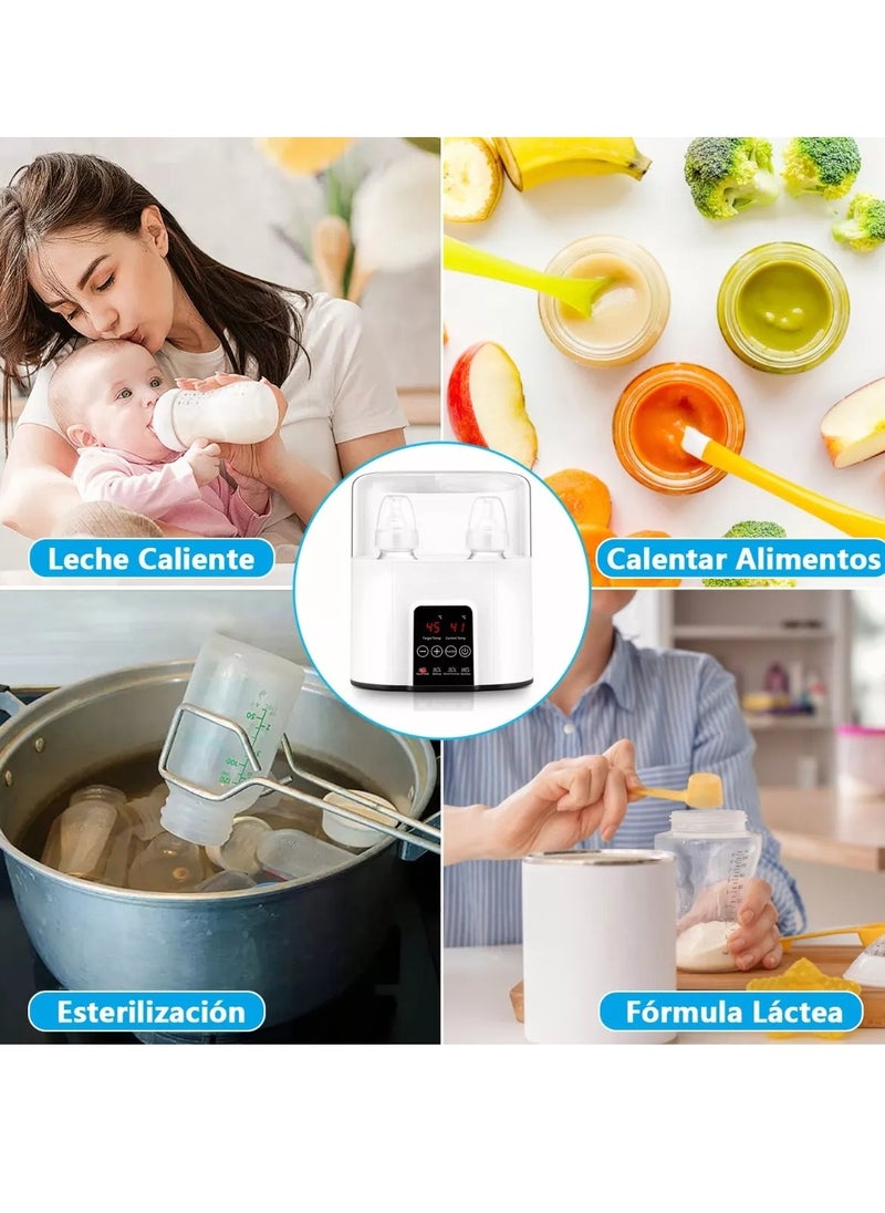6 In 1 Baby Bottle and Food Warmer White