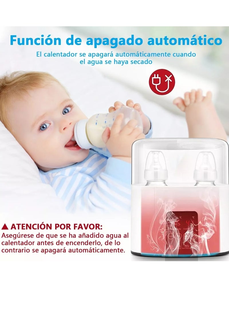 6 In 1 Baby Bottle and Food Warmer White