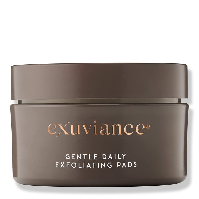 EXUVIANCE Gentle Daily Exfoliating Face Pads with PHA, Vitamin C and E Antioxidants, Green Tea and Cucumber Extracts, 60 pads - Image 1
