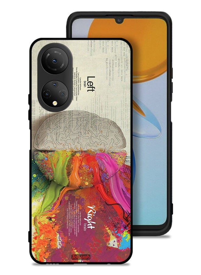 Tolwak Honor X7 Protective Case Cover Abstract Brain Science Artwork - Image 1
