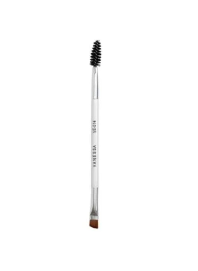 Vanessa Double-Ended Eyebrow Brush VE-014