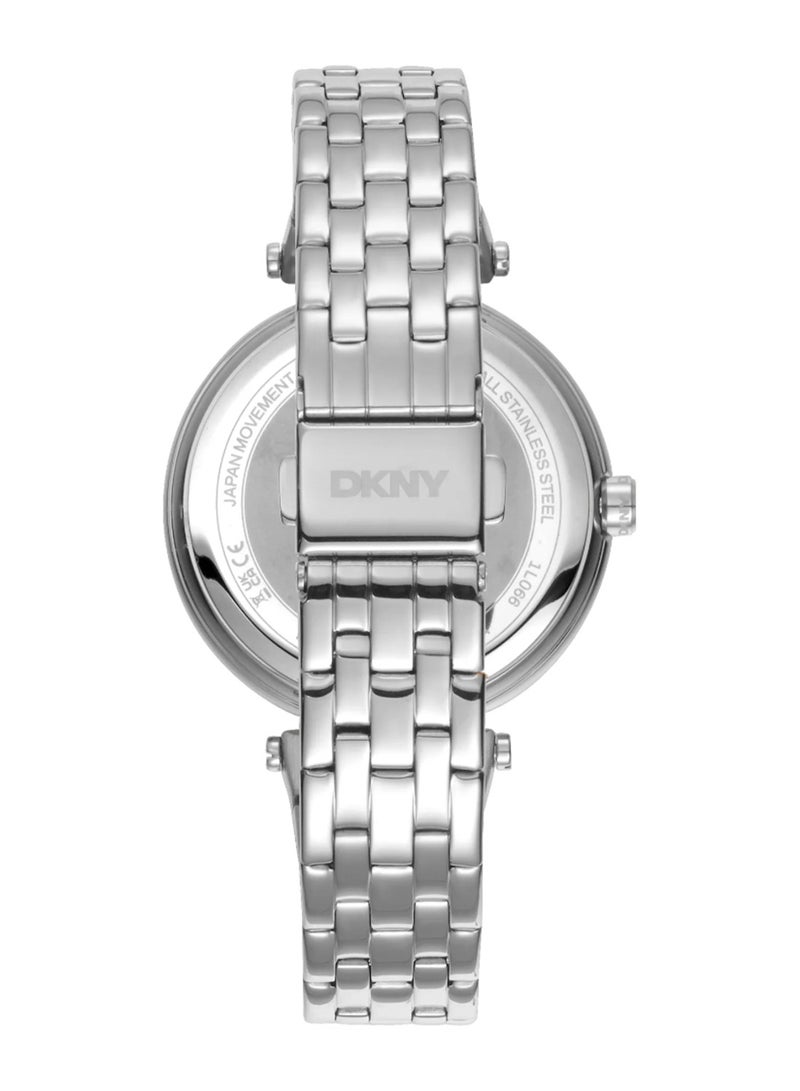 DKNY داون تاون متعدد Dk1L066M0045 - ساعة كوارتز متعددة الوظائف من الفولاذ المقاوم للصدأ للنساء - Image 3