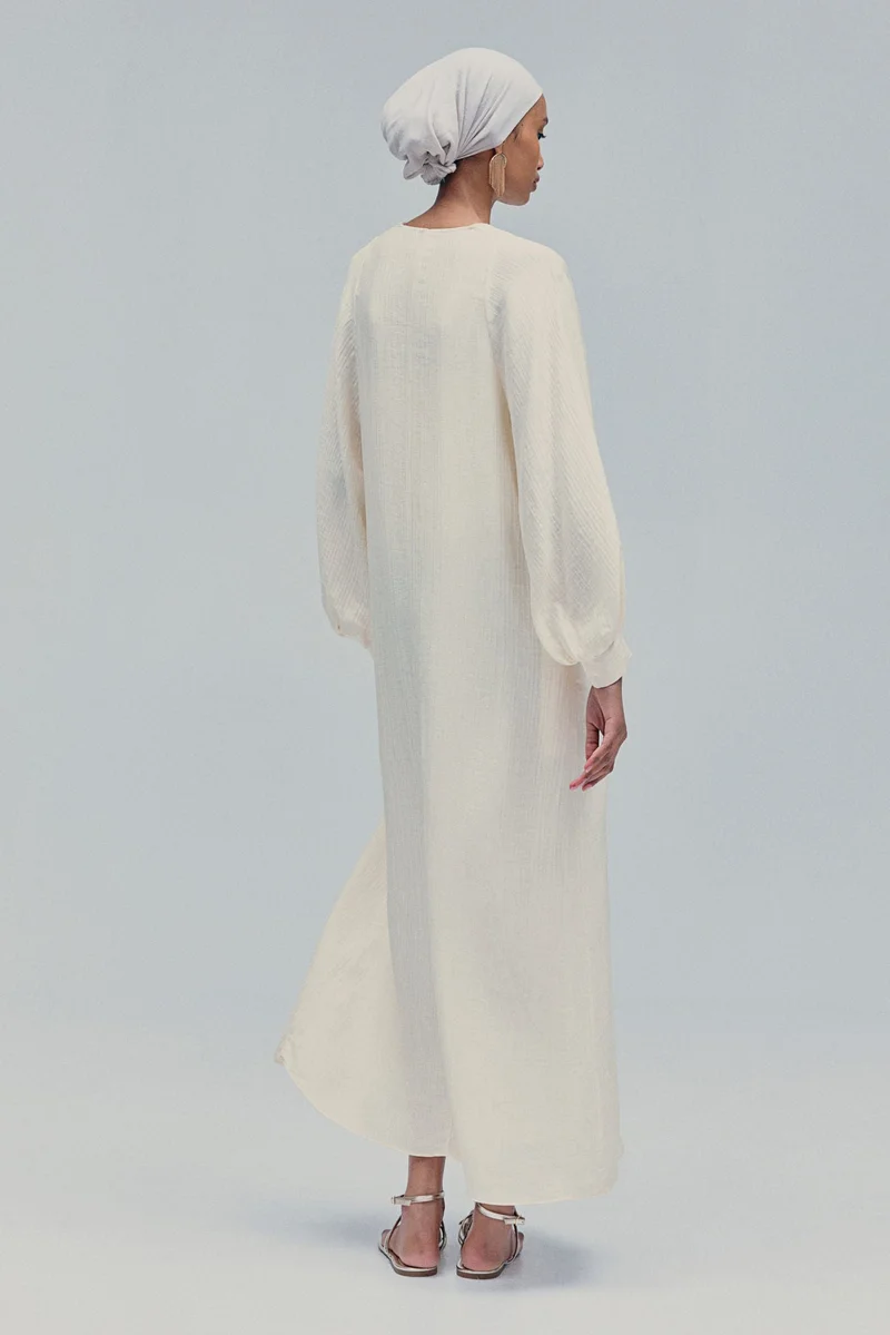 H&M Balloon-sleeved dress