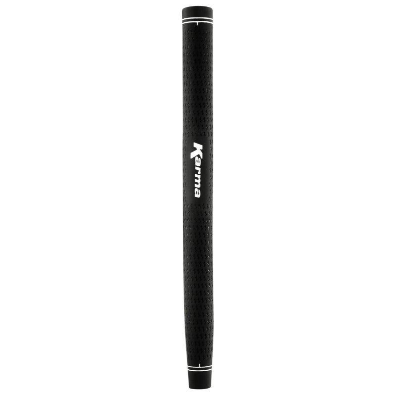 Karma Velour Black Paddle Putter Grip, Standard Size Suitable for Men and Women
