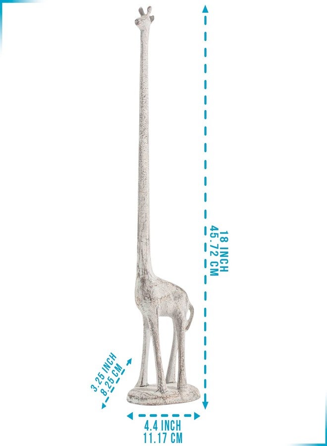 Comfify حامل مناديل ورقية على شكل زرافة للمطبخ أو حامل ورق تواليت زخرفي للحمام - تصميم حيواني فريد عتيق، قديم، وغريب لتوزيع اللفائف لديكور المنزل - Image 2