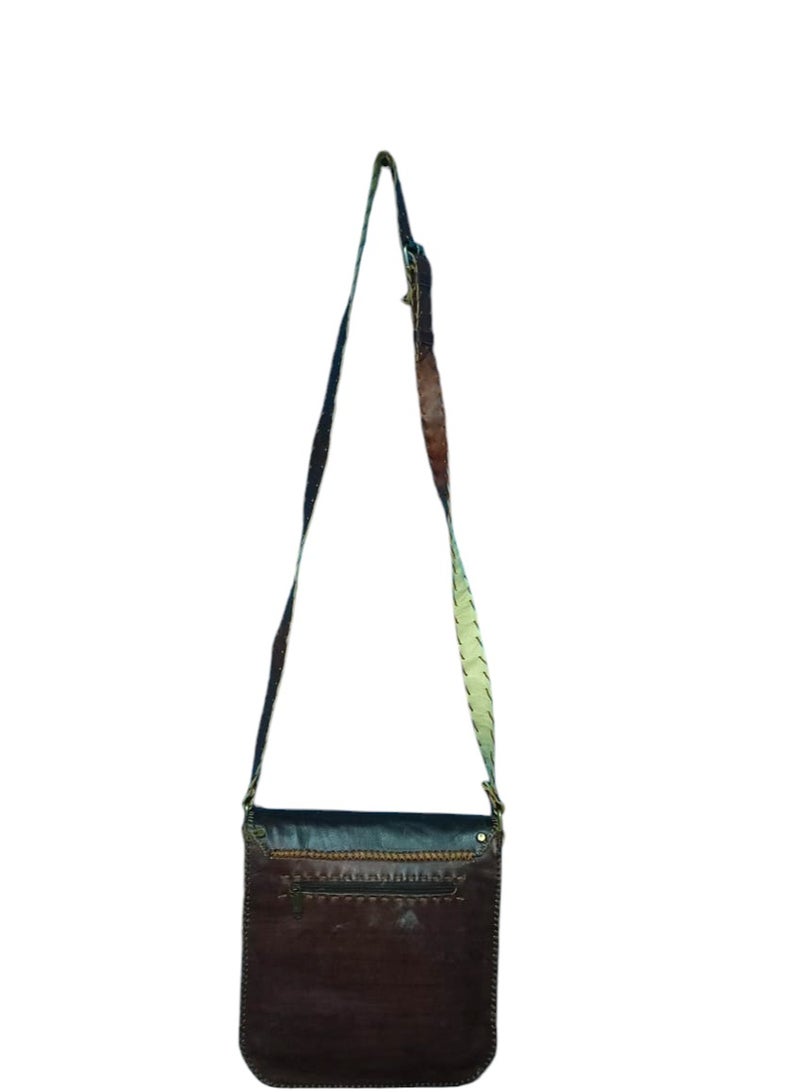 Sheer Fashionable Leather Crossbody Bag  - Image 2