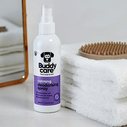 Buddycare Dog Deodorising Spray - Deodorising Spray for Dogs - With Aloe Vera and Pro Vitamin B5 (Lavender, 200ml) - Image 5