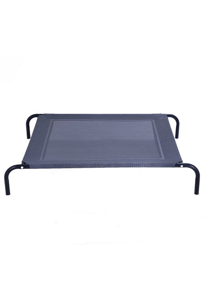Giantex Elevated Pet Bed for Medium Large Dogs, Keep Pets Cool, Portable Raised Pet Cot Indoor Outdoor Camping, Waterproof Breathable Mat Steel Frame, Easy Assembly (Large) - Image 1
