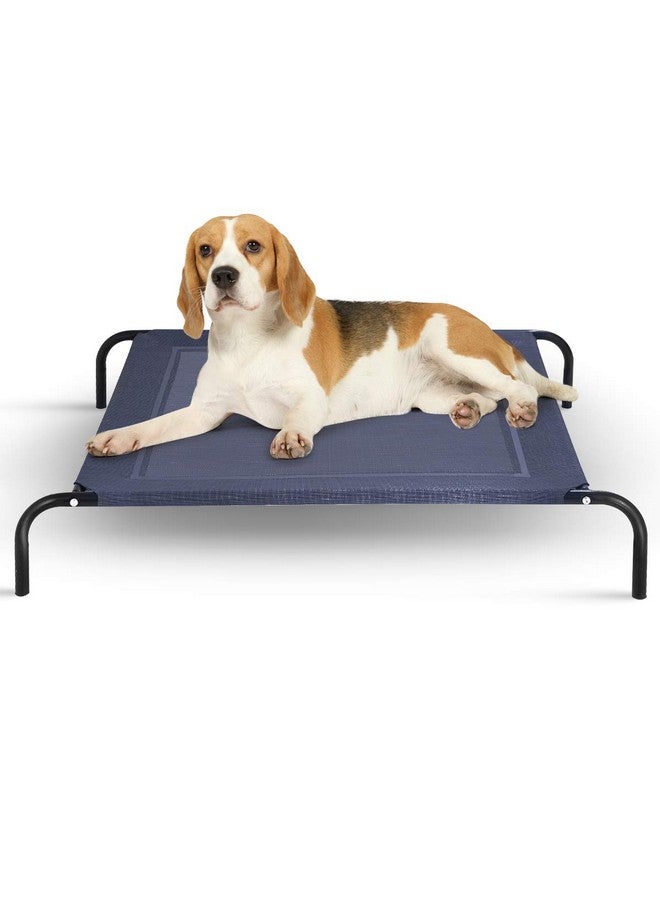 Giantex Elevated Pet Bed for Medium Large Dogs, Keep Pets Cool, Portable Raised Pet Cot Indoor Outdoor Camping, Waterproof Breathable Mat Steel Frame, Easy Assembly (Large) - Image 5