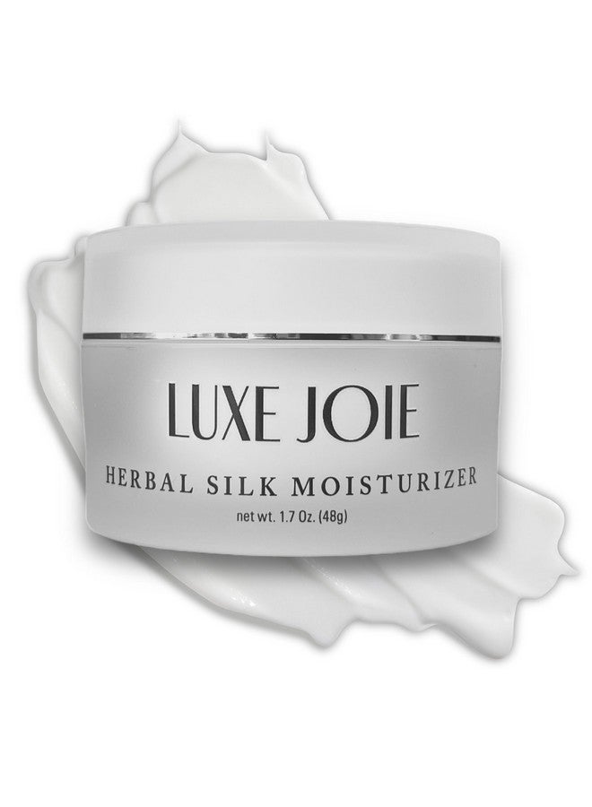 LuxeJoie Herbal Silk Moisturizer 1.7 Oz Hydrating Facial Moisturizer For All Skin Types - Image 1