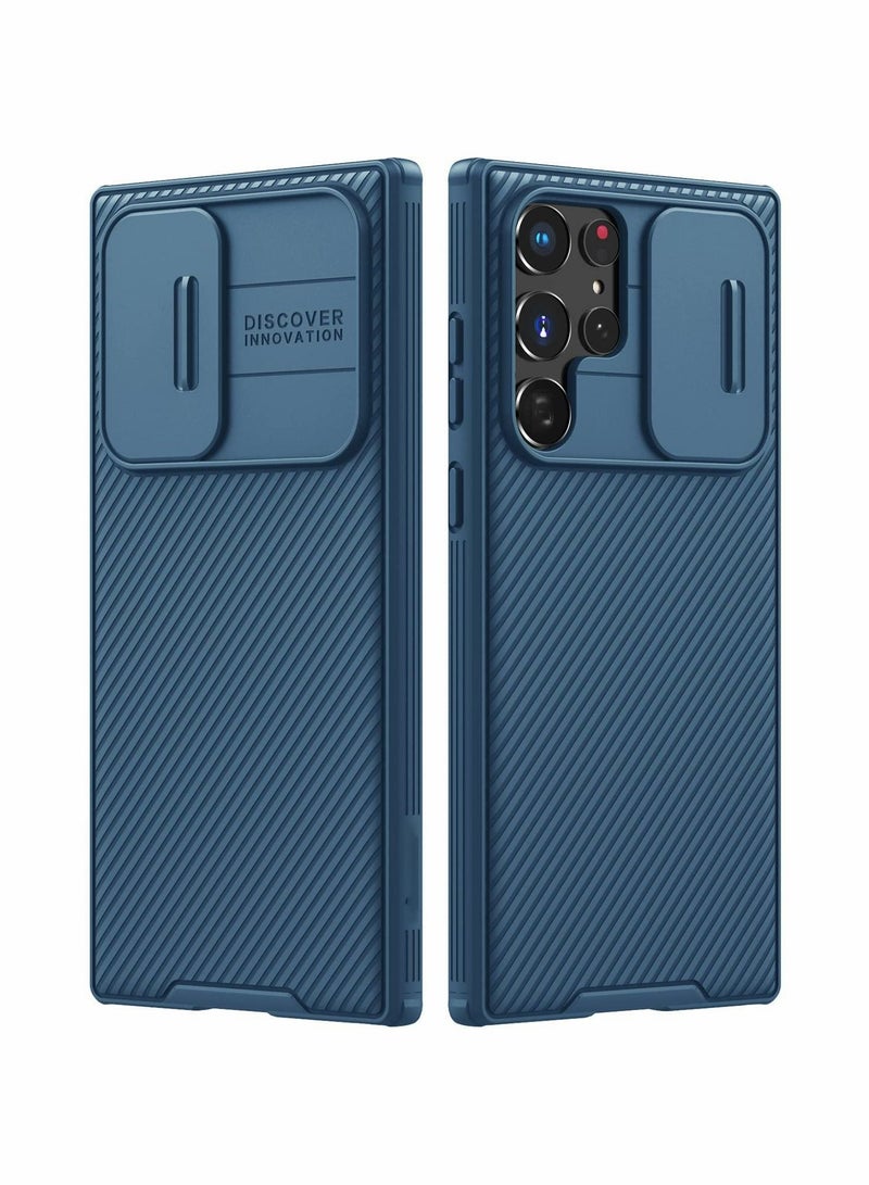 Captaintech Excefore Case for Samsung S22 Ultra Cover,Case Full Body Protective With Camera Protection Case for Samsung Galaxy S22 Ultra 5G 6.8 inch 2022 (Blue) - Image 1