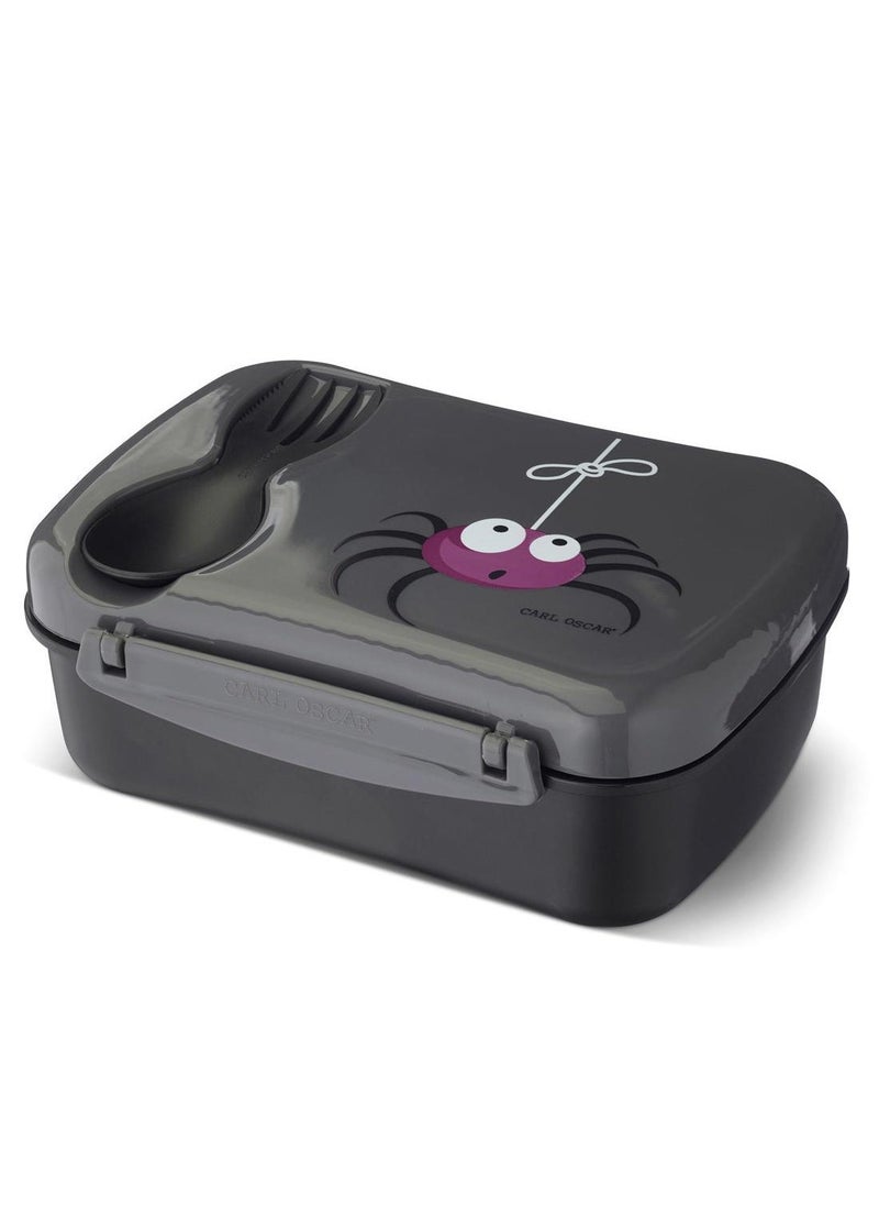 Carl Oscar Sweden N'Ice Lunch Box™ 0.6L With Cooling Pack  - Grey - Image 2