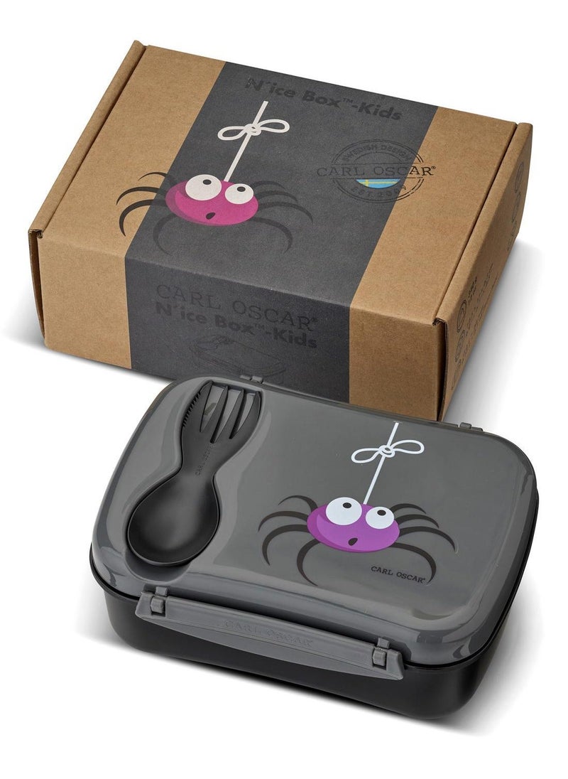 Carl Oscar Sweden N'Ice Lunch Box™ 0.6L With Cooling Pack  - Grey - Image 3