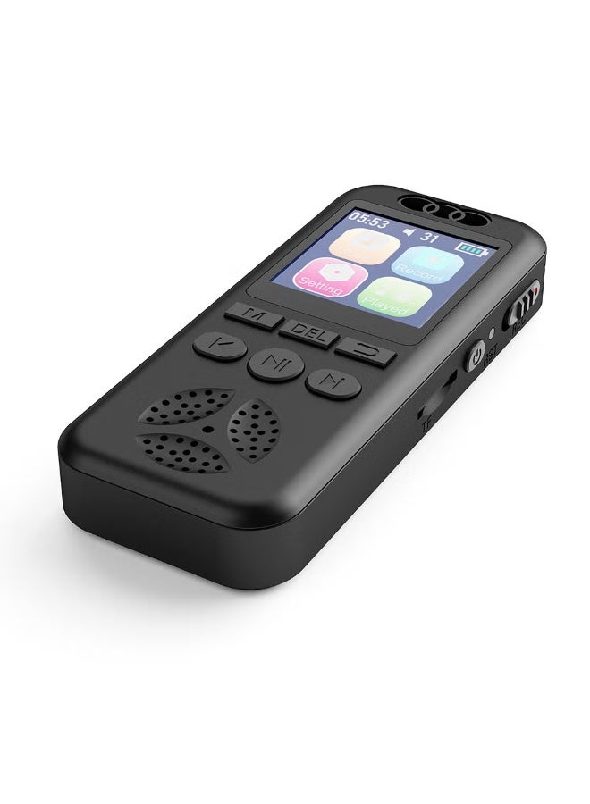 64GB مسجل رقمي تنشيط الصوت تسجيل تقليل الضوضاء تشغيل مشغل الموسيقى MP3 680 ساعة تسجيل جهاز الملف يدعم المحاضرات والاجتماعات والفصول الدراسية والمقابلات ، إلخ ، - Image 3