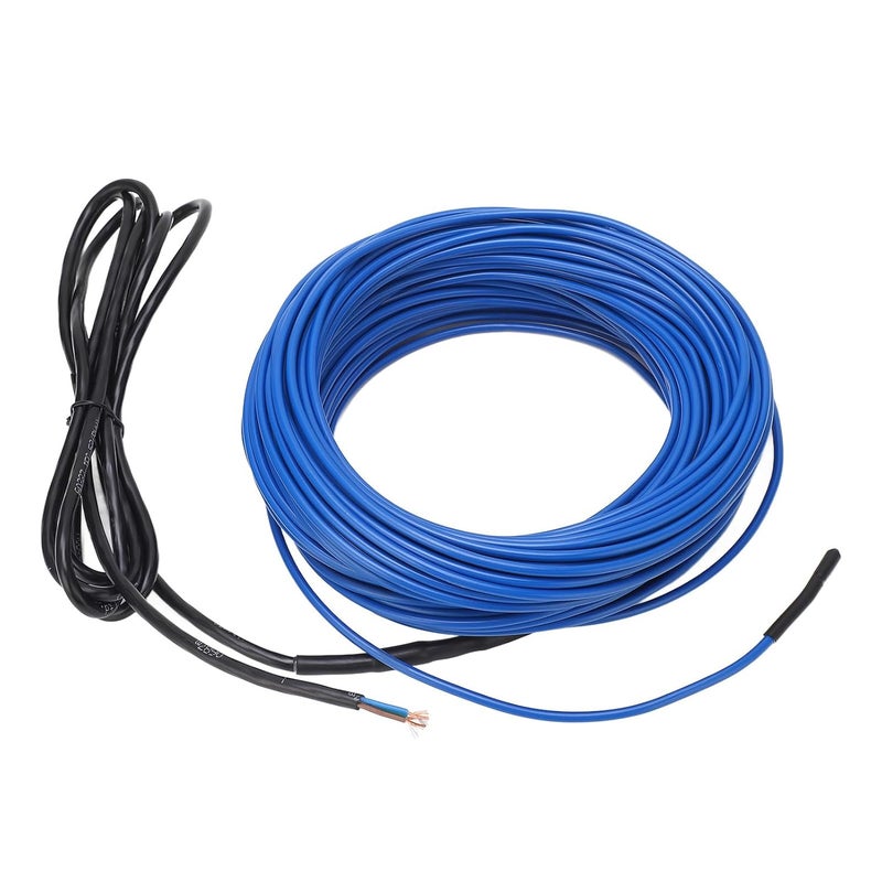 klarako Heating Cable Indoor Winter 15W Water Stay Pipe Floor Ip68 Insulation 300W Anti Frost 2M² 20M Length 15W M 300W Pc String Insulating Cable Cable Perfect Winter Wedding Wire - Image 1