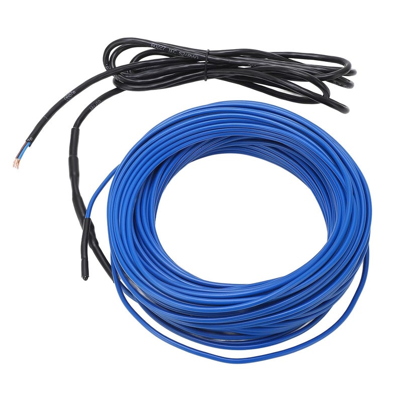 klarako Heating Cable Indoor Winter 15W Water Stay Pipe Floor Ip68 Insulation 300W Anti Frost 2M² 20M Length 15W M 300W Pc String Insulating Cable Cable Perfect Winter Wedding Wire - Image 5