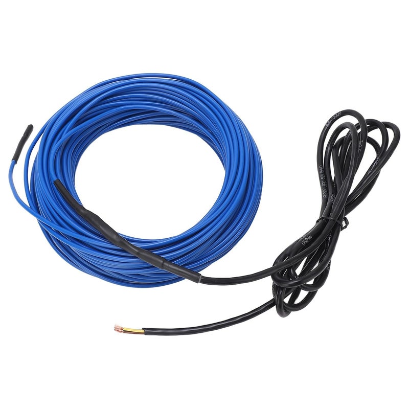 klarako Heating Cable Indoor Winter 15W Water Stay Pipe Floor Ip68 Insulation 300W Anti Frost 2M² 20M Length 15W M 300W Pc String Insulating Cable Cable Perfect Winter Wedding Wire - Image 4