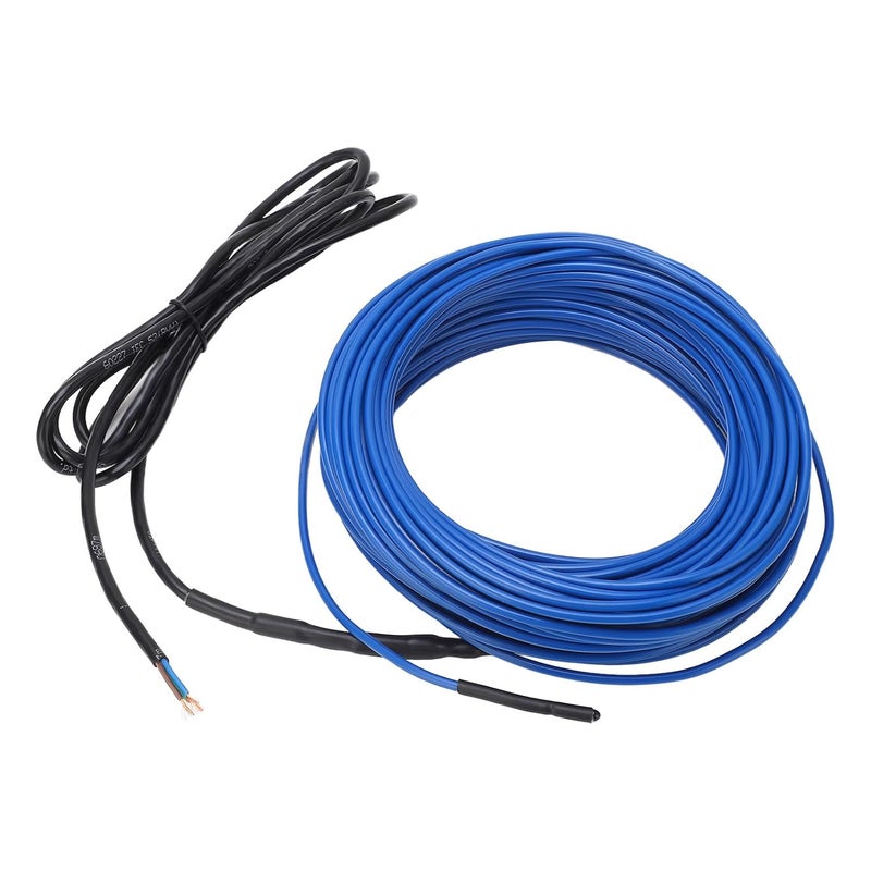 klarako Heating Cable Indoor Winter 15W Water Stay Pipe Floor Ip68 Insulation 300W Anti Frost 2M² 20M Length 15W M 300W Pc String Insulating Cable Cable Perfect Winter Wedding Wire - Image 2