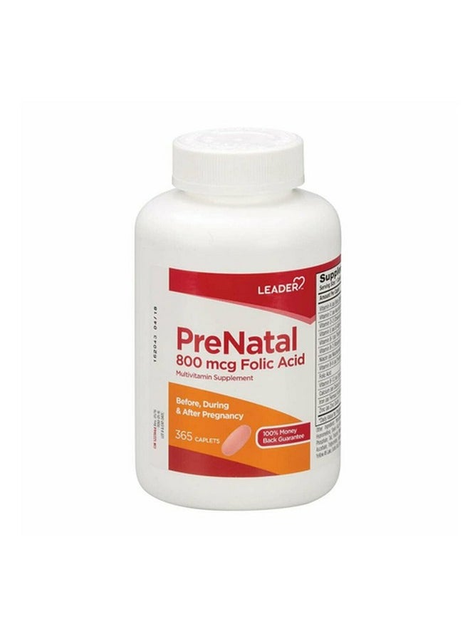 Leader - Prenatal Vitamins 365 Caplets - Image 1