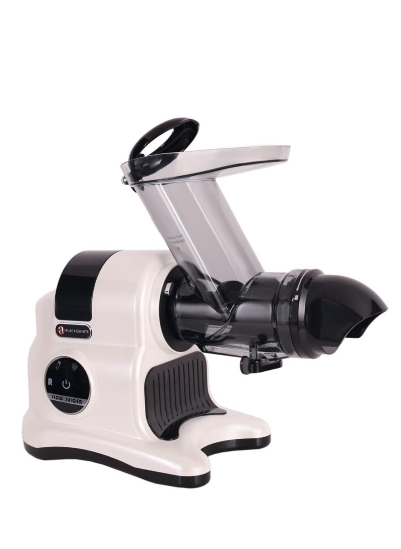 بلاك & وايت BLACK & WHITE Slow Juicer BWSJ1517W  - Image 2