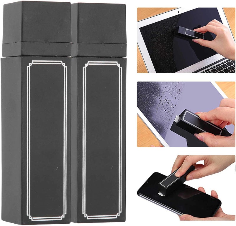woobles Phone Screen Cleaner, 2 Set Mobile Phone Pc Screen Cleaner for Laptop Phone Computer Screen Cleaning Wipe The Screen Smartphone Glasses Wrapped Microfiber Easy to Operate Convenient and Practical - Image 3